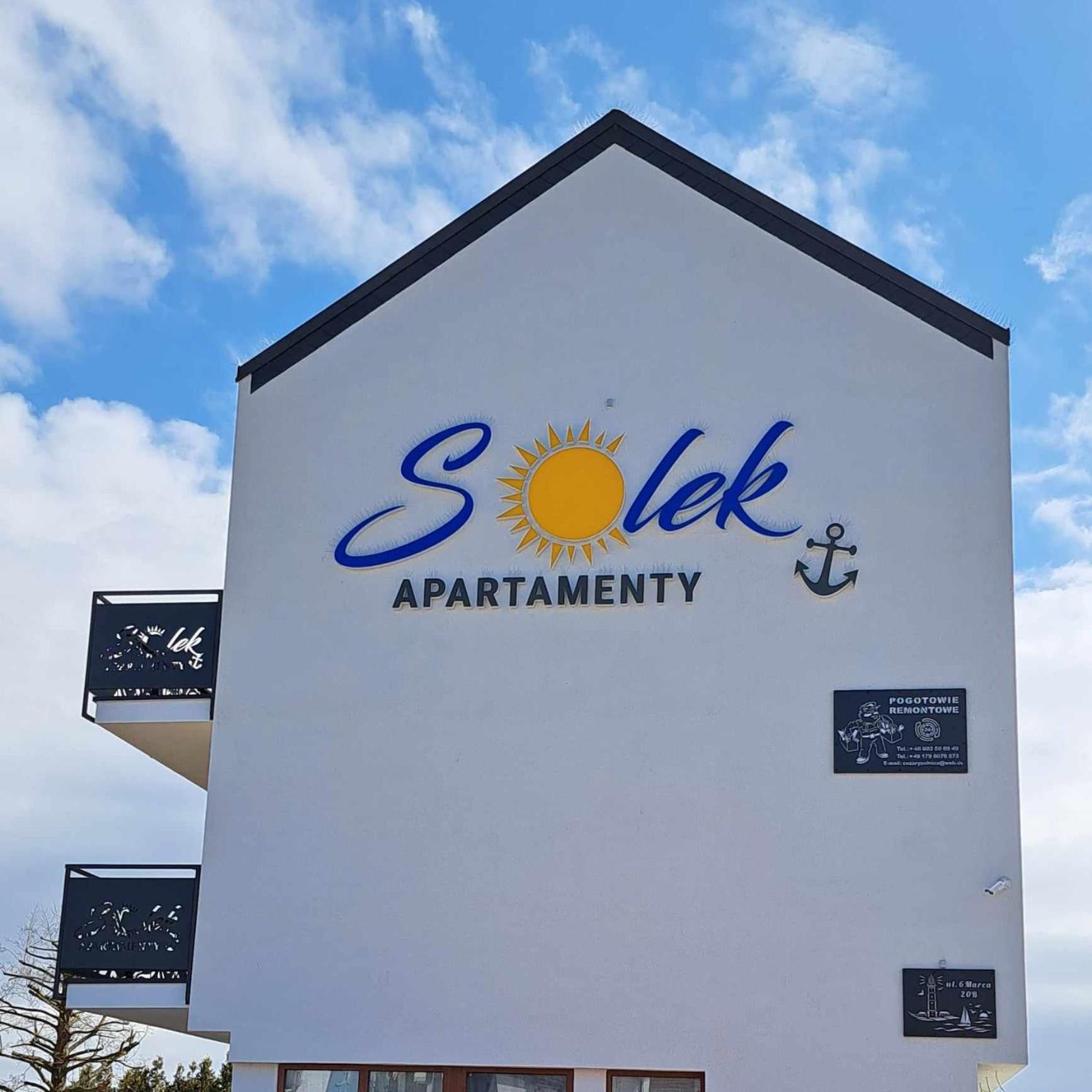 Solek Apartamenty I Pokoje Goscinne Mielno  Exterior foto
